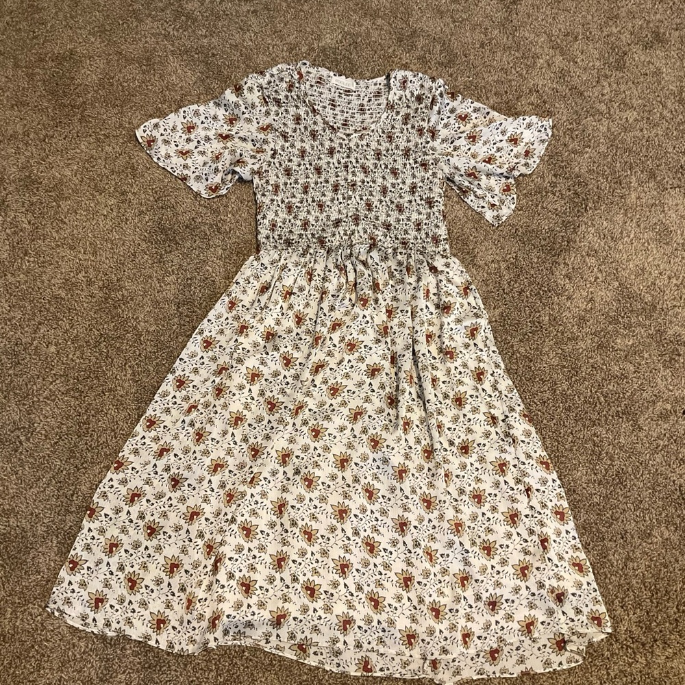 Roolee Smocked Floral Dress